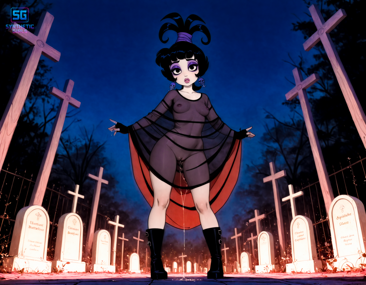 graveyard-lydia-deetz-beetlejuice