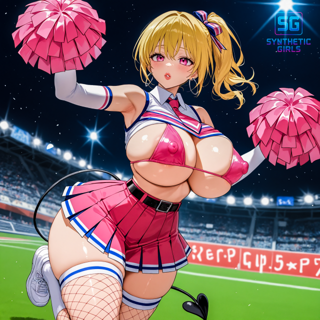 Cherry Cheerleaders 4