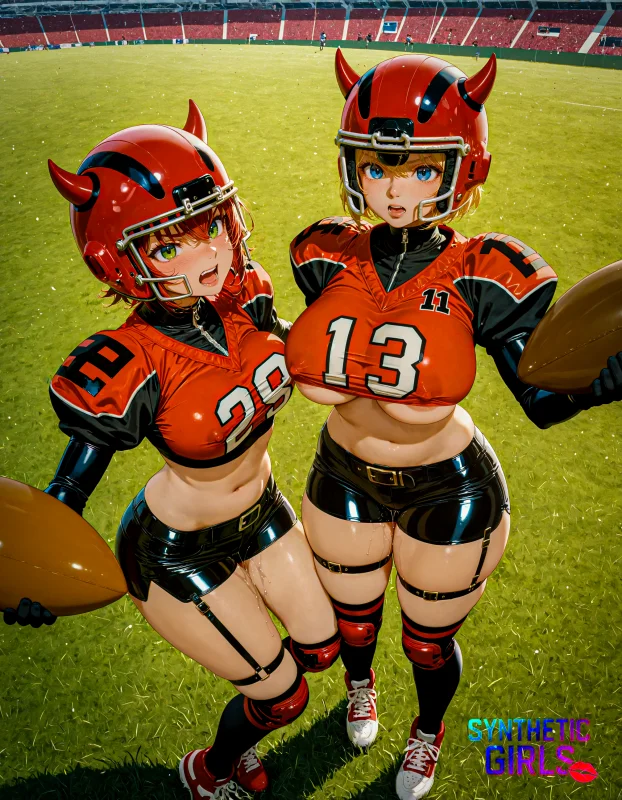 Football chick 1