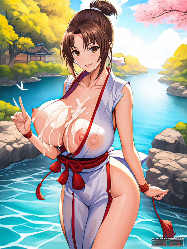 Mai Shiranui Bukkake P4