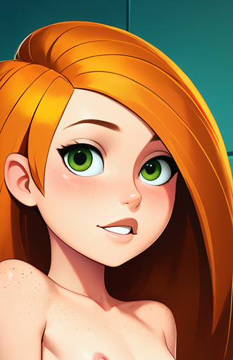 Kim Possible (Teen/Flat Chest)