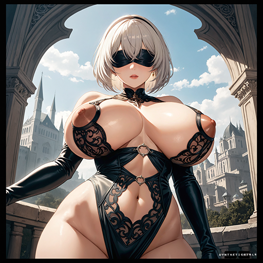 Busty Big Tits 2b Nier Automata