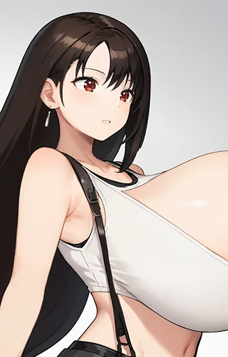 Tifa's Huge Tits