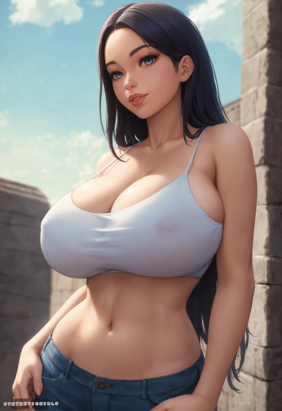 Flashing Big Tits