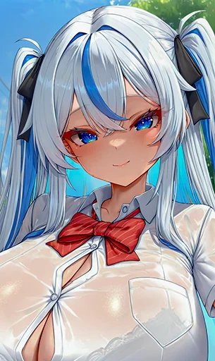 Top Heavy School Girl