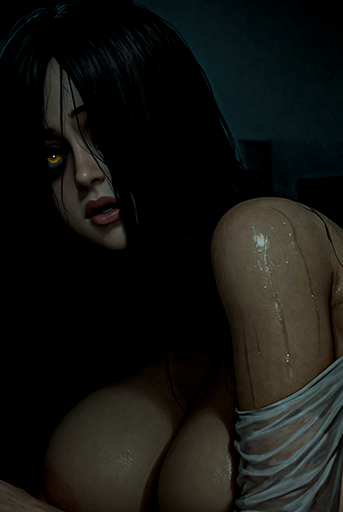 Busty Sadako Yamamura (The Ring)