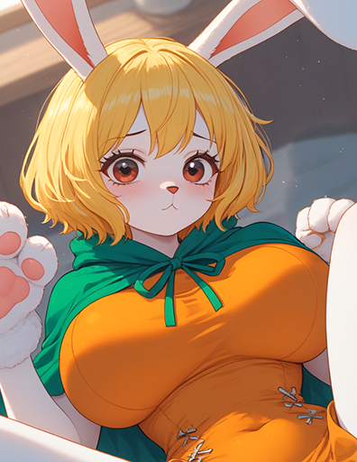 Carrot Ready and Waiting (Furry)