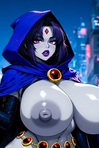 Raven Soaked Panties
