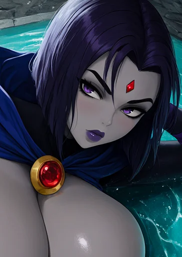 Thicc Raven (Teen Titan)