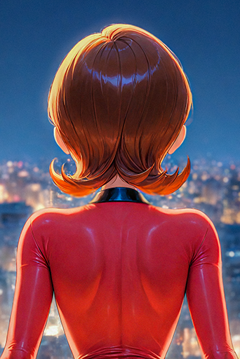 Helen parr Back View