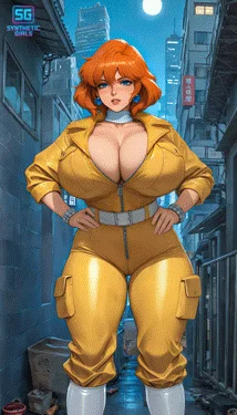 Busty April O'Neil V.3 Animated