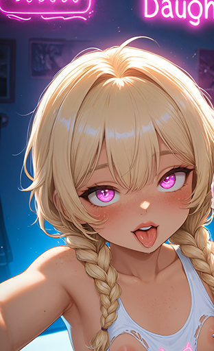 Daughter Dildo Selfie