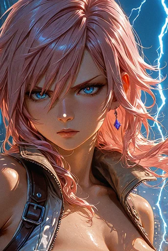 Lightning (Final Fantasy XIII) Big Tits