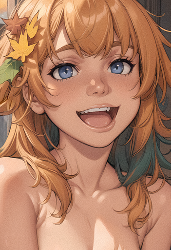 Jesse In Autumn (Small Boobs)