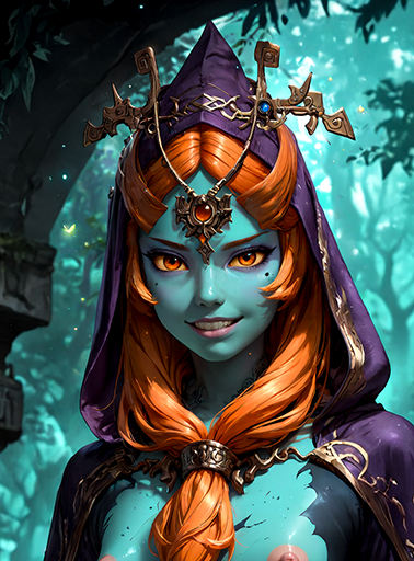 Midna The Legend of Zelda Twilight Princess (Small Boobs) (Futa)