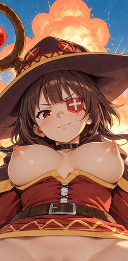 Megumin- Always Up for a Good EXPLOSION!