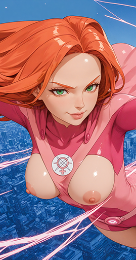 Atom Eve- Flying High/Boobs Out