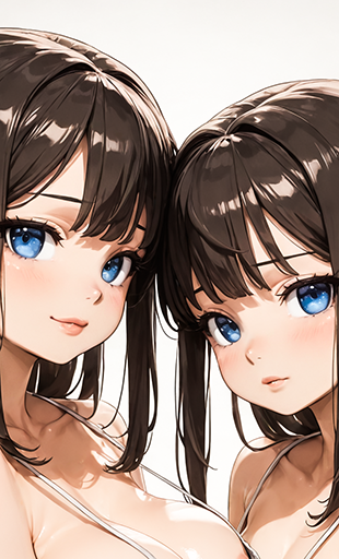 Meet the Twins- Rika and Mika 1