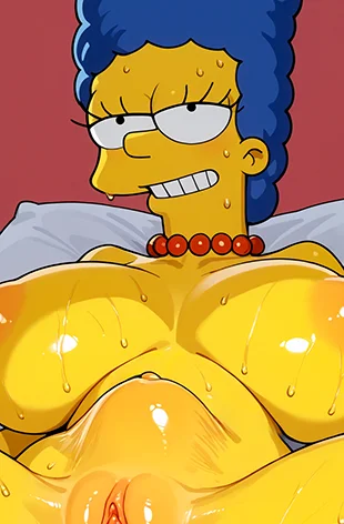 Marge Simpson Giant Dildo (MILF)