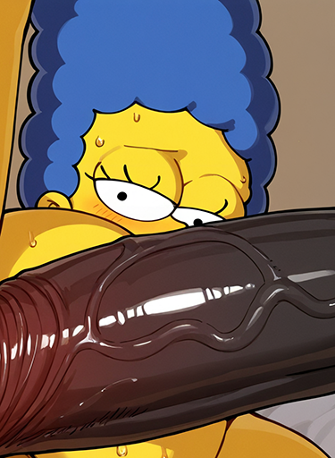 Marge Simpson Big Cock Anal (MILF)