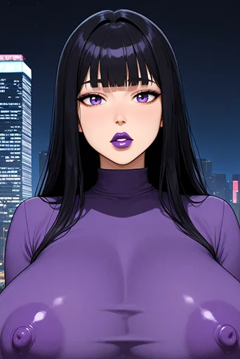 Busty at the park