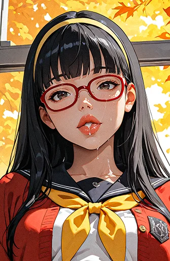 Yukiko Amagi Futa Cum Drip