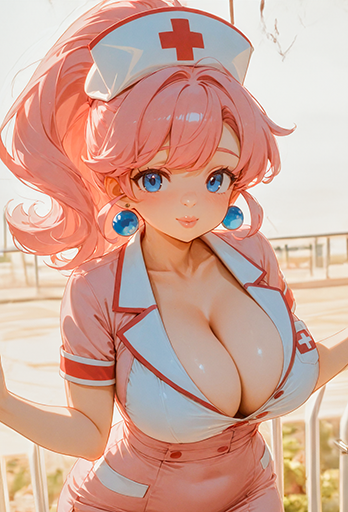 Nurse in Pink