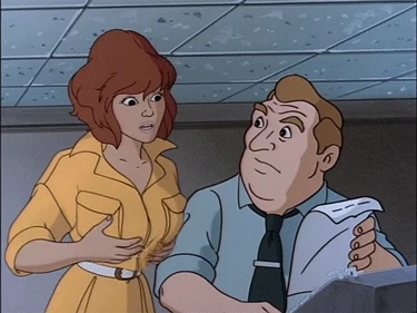 April O'Neil Shows Burne Thompson She's Ready For The Job