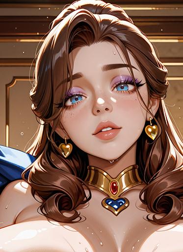 Belle's Big Tits | Beauty and the Beast