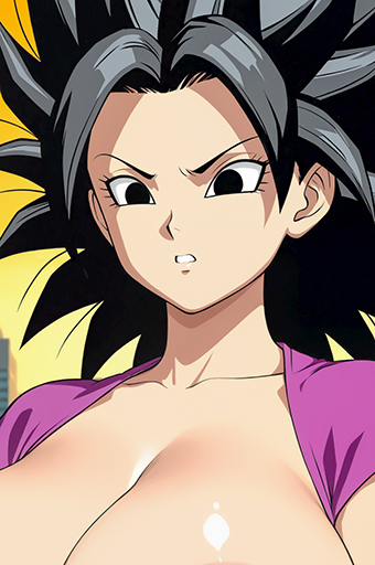 Caulifla Boobs Out (Dragon Ball Super)