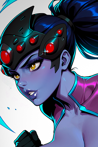 Widowmaker Boobs Slip (Overwatch)