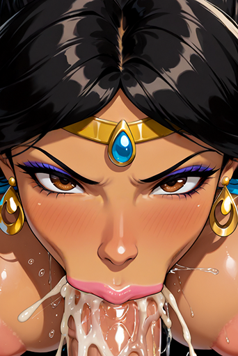 Princess Jasmine Blowjob
