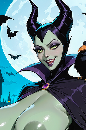Maleficent Big Cock Futa  (Halloween 2025)