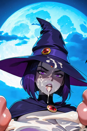 Giant Cock Handjob Raven (Halloween 2025) (Request)