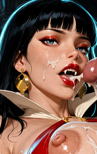 Cumshot- Vamirella (Vampirella)