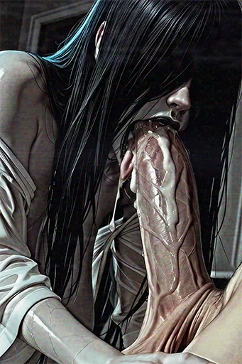 Sadako Futa Massive Cock Blowjob (Halloween 2025)