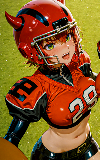 Football Chicks- Thicc Devils