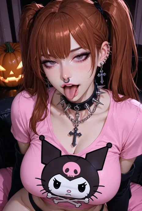 Busty Emo Flash (Animated)
