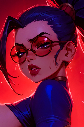 Vayne- Purple Dildo (League of Legends)