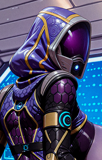 Tali'zorah  (Mass Effect) Big Booty (Request)