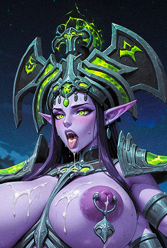 Priestess Of Delirium (Shivarra) (Warcraft) Big Cock Futa