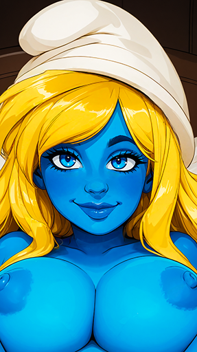 Smurfette- Ready for Cock (The Smurfs)