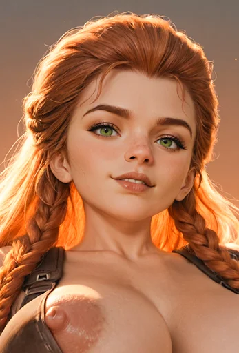 Aloy- Busty Teen (Horizon Zero Dawn))