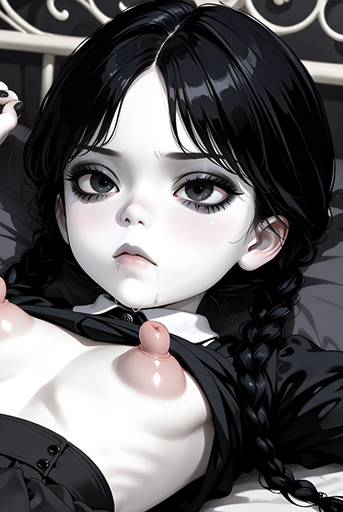 Wednesday Chained Up Facial Request (Syngirls)